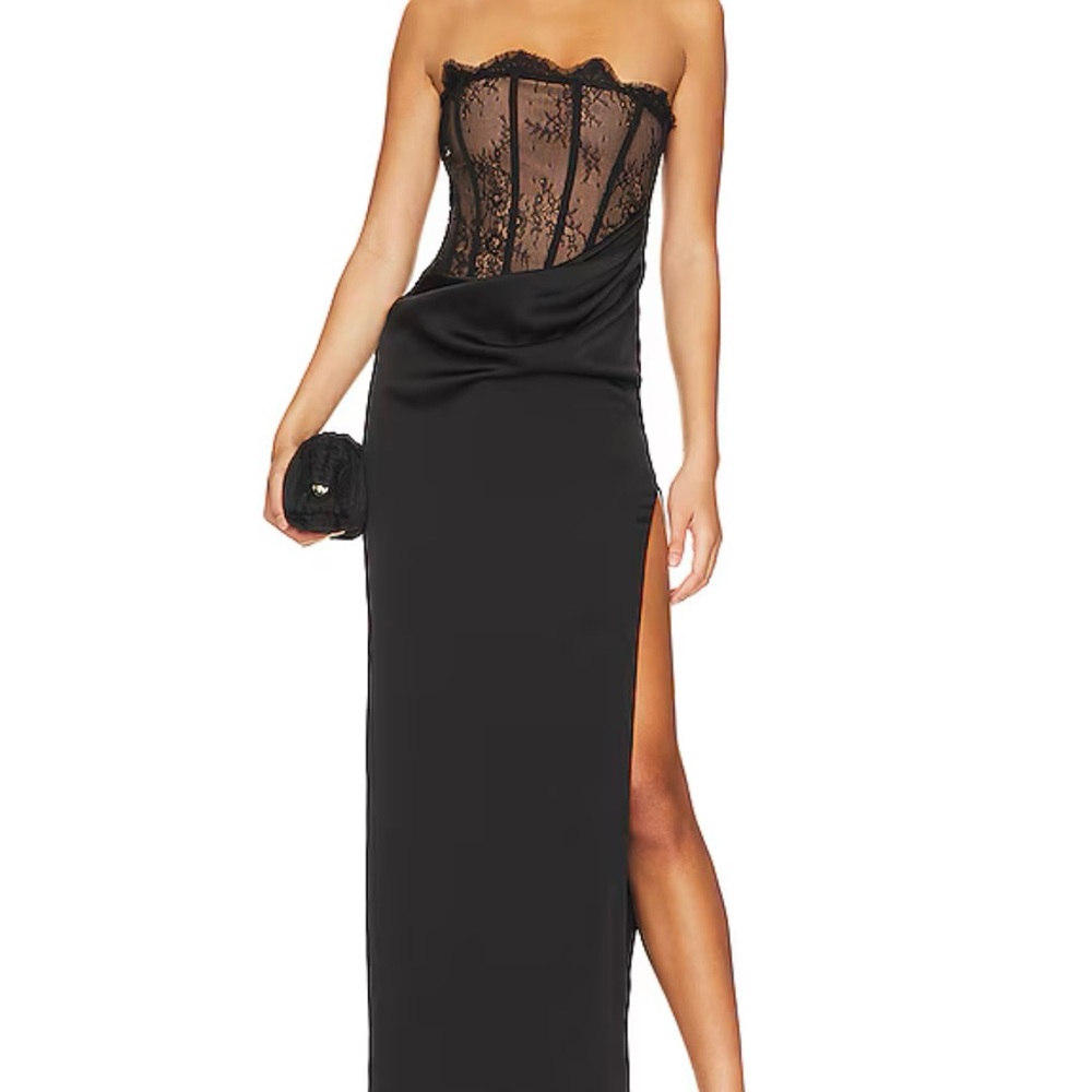 NBD Nalani Maxi Dress in Black